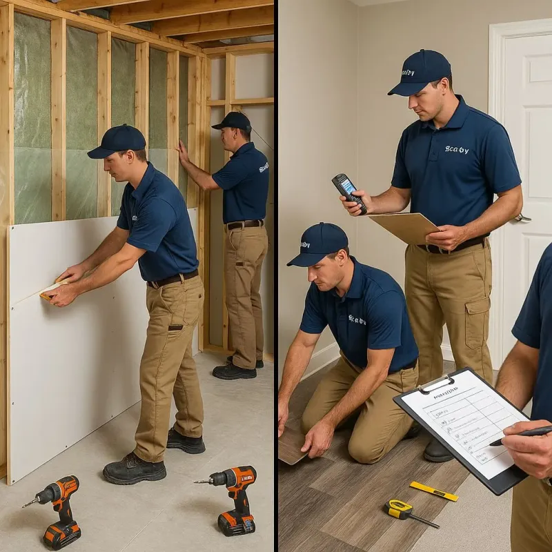 Repairs and Reconstruction process in Teton County, ID